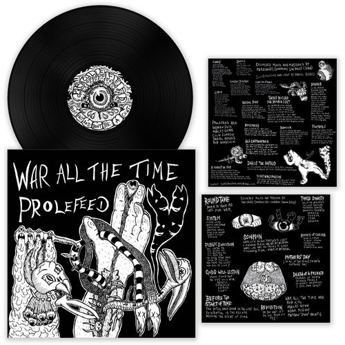 PROLEFEED | WAR ALL THE TIME Split LP