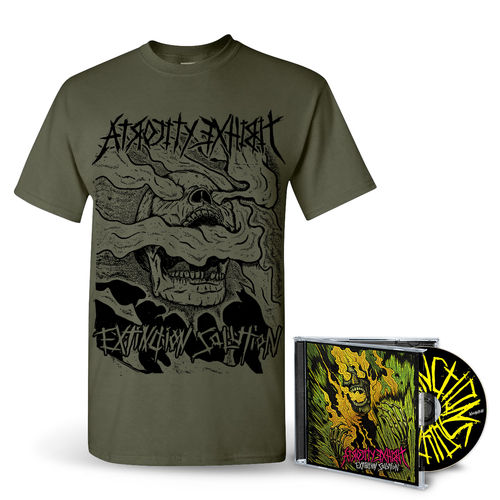 ATROCITY EXHIBIT 'Extinction Solution' CD + T-Shirt