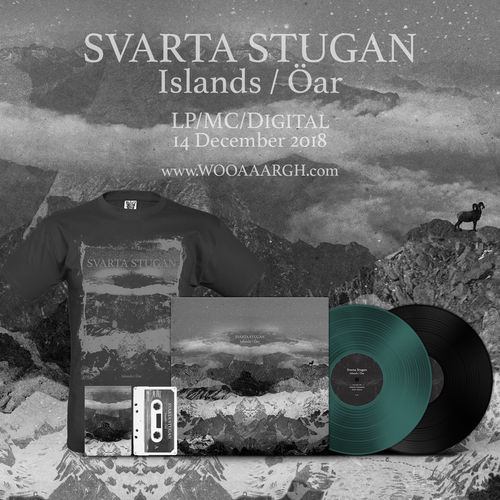 SVARTA STUGAN 'Islands / Öar' Bundle (LP, Cassette, T-Shirt)